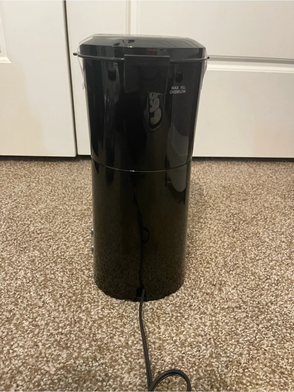 Mainstays Single-Serve Black Coffee Maker |14oz | Black - Picture 5 of 9